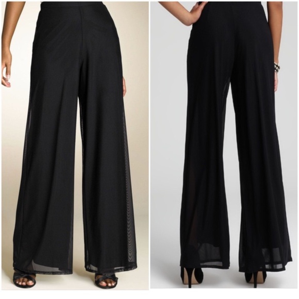 Tadashi Shoji High Rise Palazzo Pants
